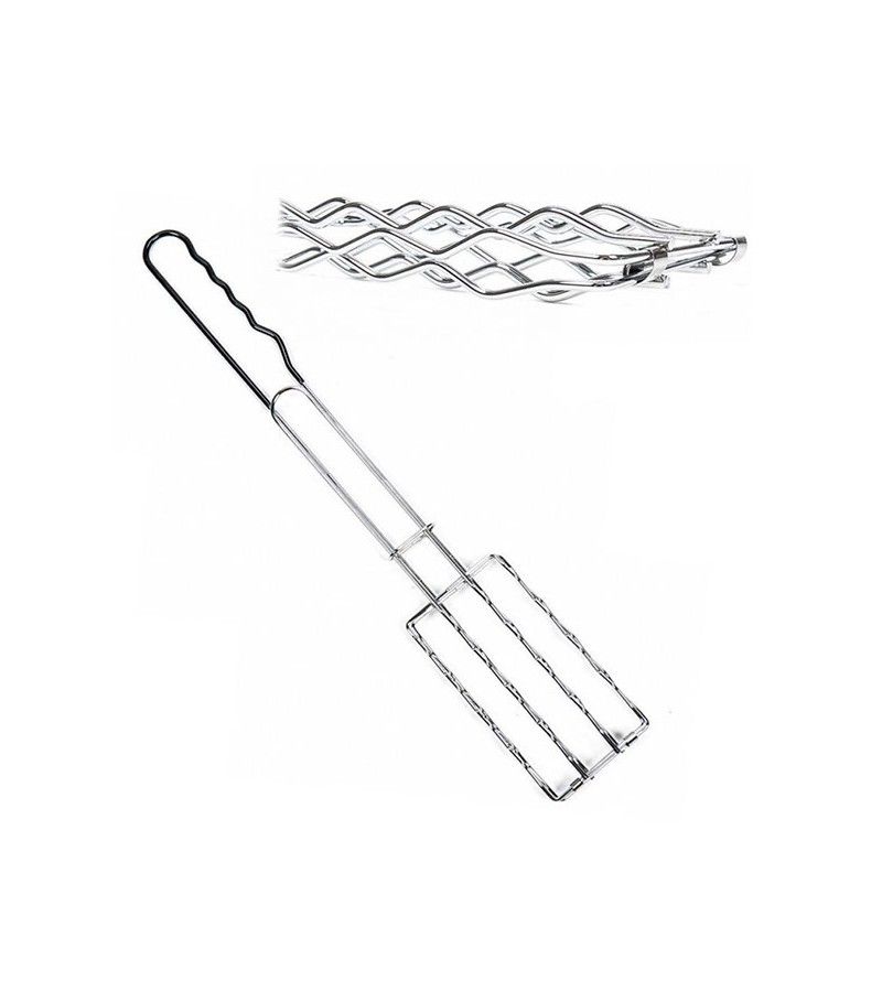 Foto de PARRILLA DOBLE CHORIZOS/SALCHICHAS ZINC. 