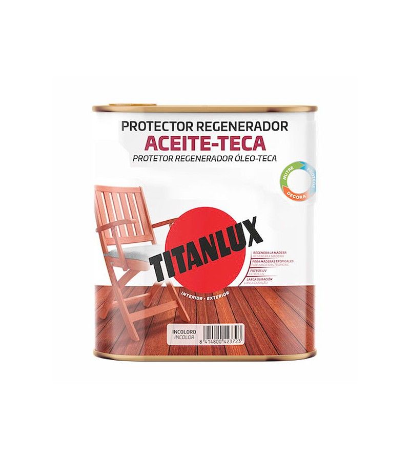 Foto de PROTECTOR REGENERADOR ACEITE TECA INCOLORO 0.750LT XILAZEL 