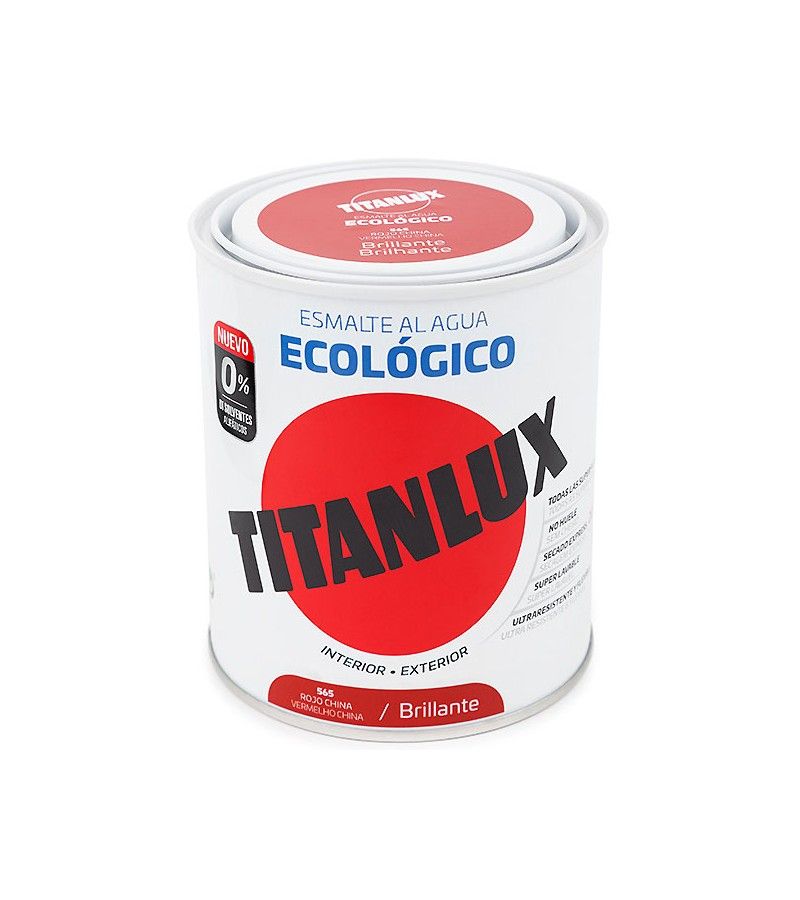 Foto de ESMALTE TITANLUX ECO AL AGUA AZUL LUMINOSO 0.750L TITAN 