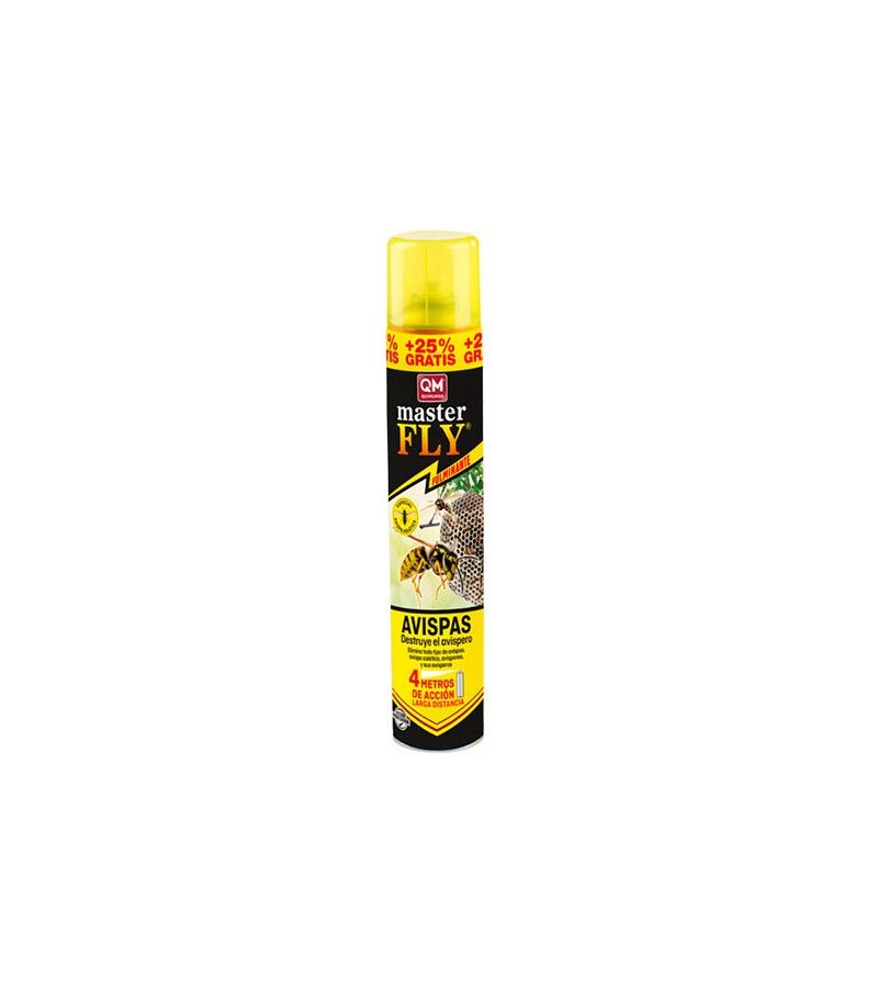 Foto de BOTE PULVERIZADOR INSECTICIDA AEROSOL AVISPAS 750ML MASTER LAC 