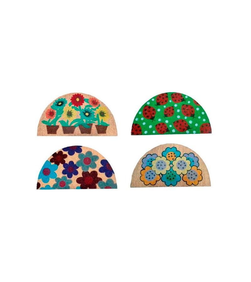 Foto de FELPUDO COCO 40X60 MEDIA LUNA DISEÑO 