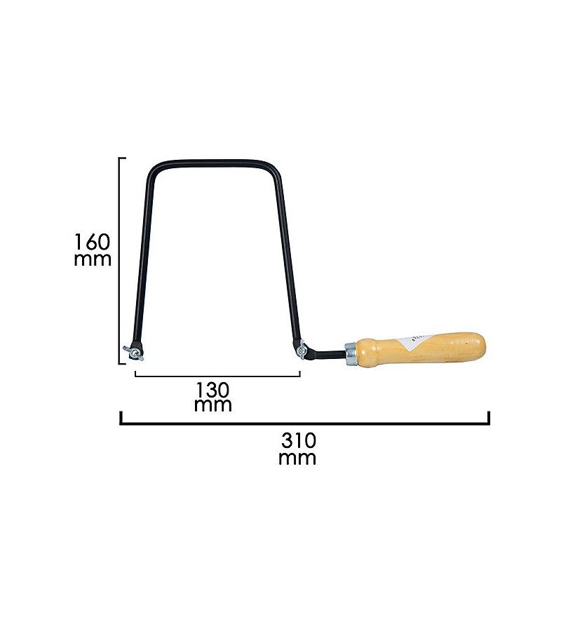 Foto de ARCO SIERRA MARQUETERIA 130X280mm WOLFPACK 