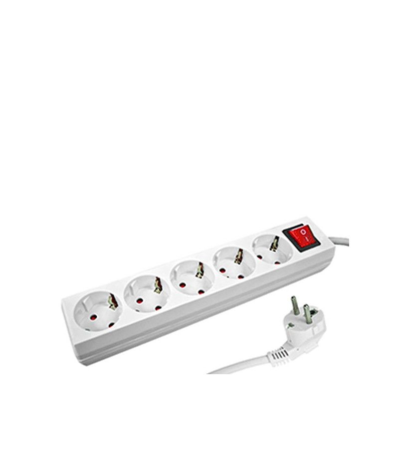 Foto de BASE 5 TOMAS CABLE 3X1.5+INTERRUPTOR 3m 