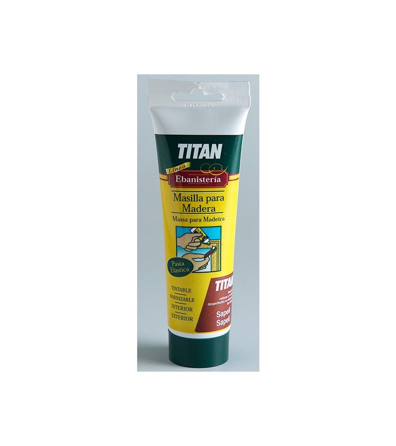 Foto de MASILLA PARA MADERA NOGAL 125ml TITAN dc 
