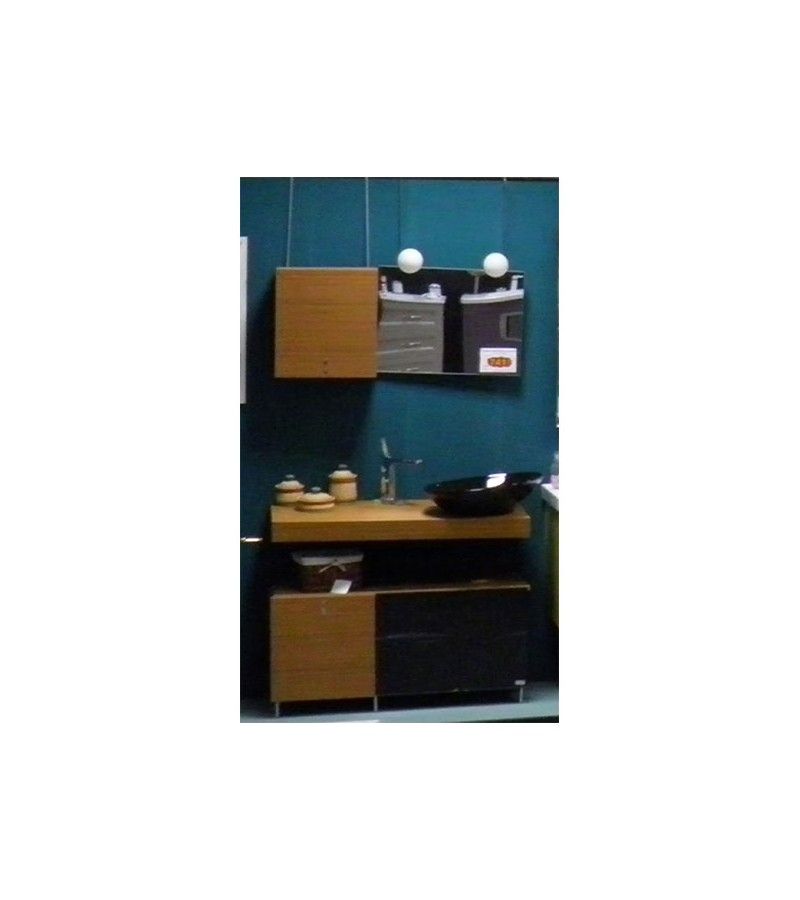 Foto de CONJUNTO MUEBLE+ESPEJO+LAVABO HARMONY 100 