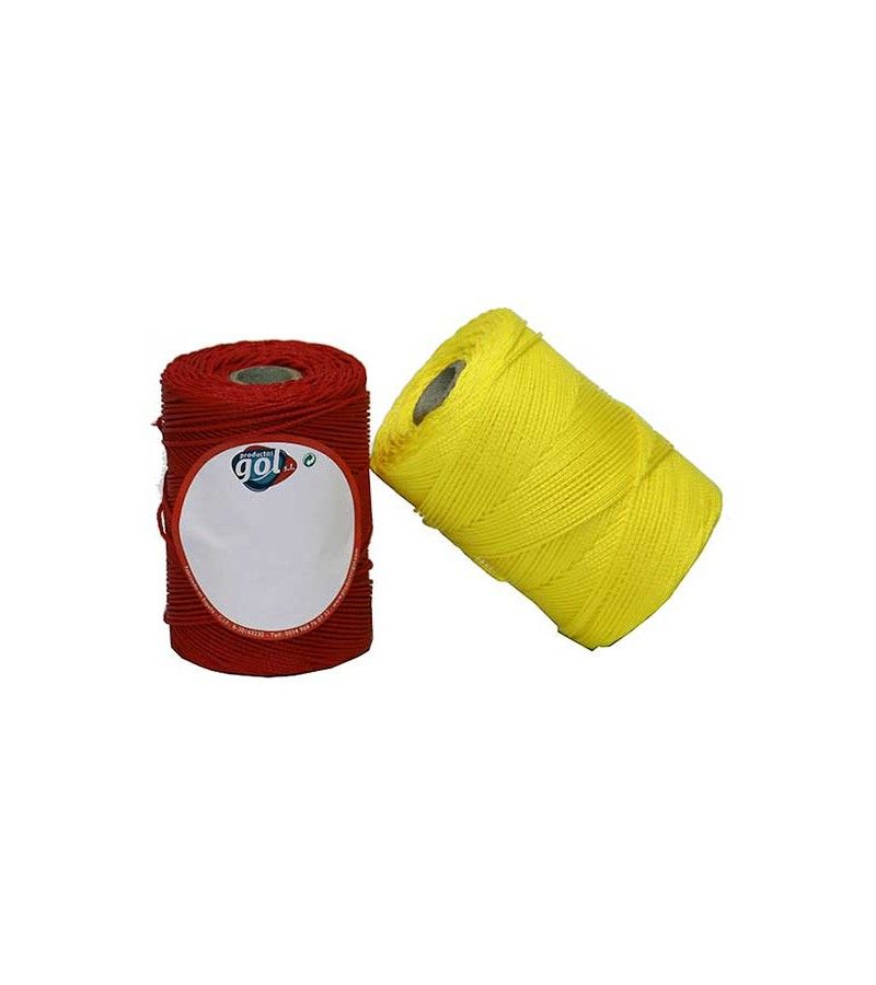 Foto de BOBINA CUERDA POLIPROPILENO AMARILLA ALBAÑIL 100ml 