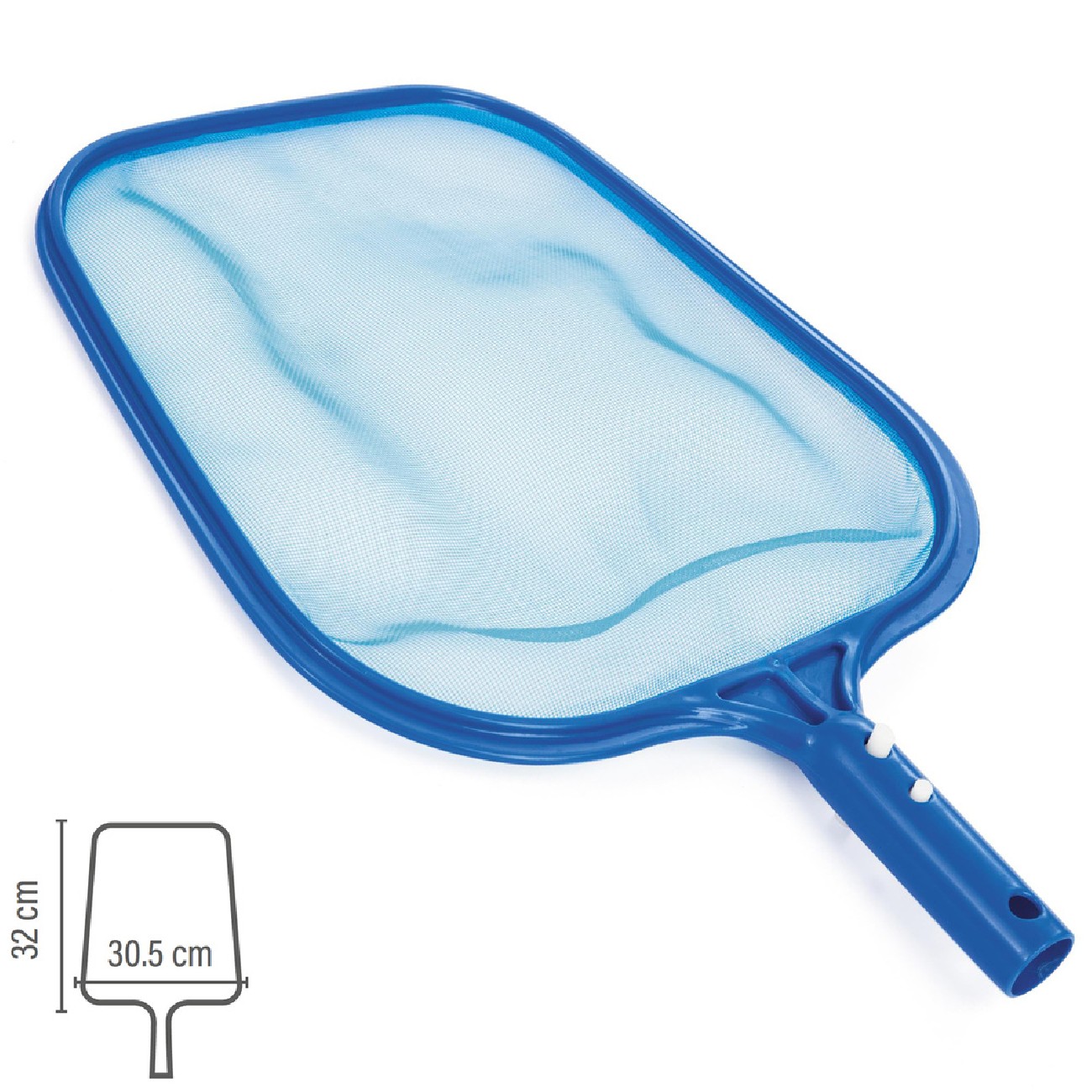 Foto de RECOGEHOJAS PLANO AZUL CONEXION CLIP 