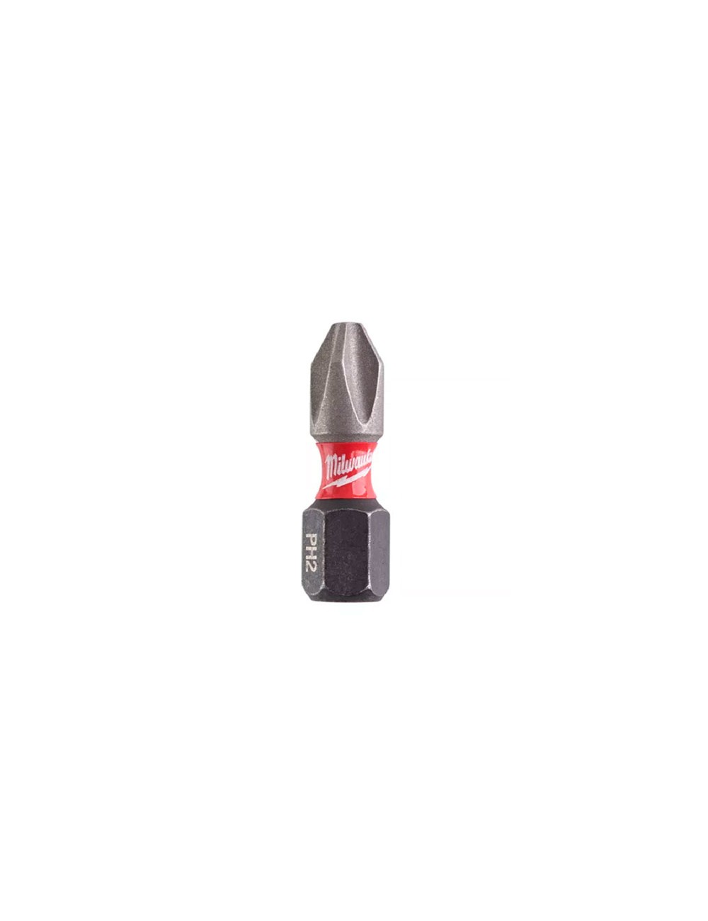 Foto de PUNTAS ATORNILLAR SCHOCKWAVE PH 2X25mm 1/4" 3un. MILWAUKEE 