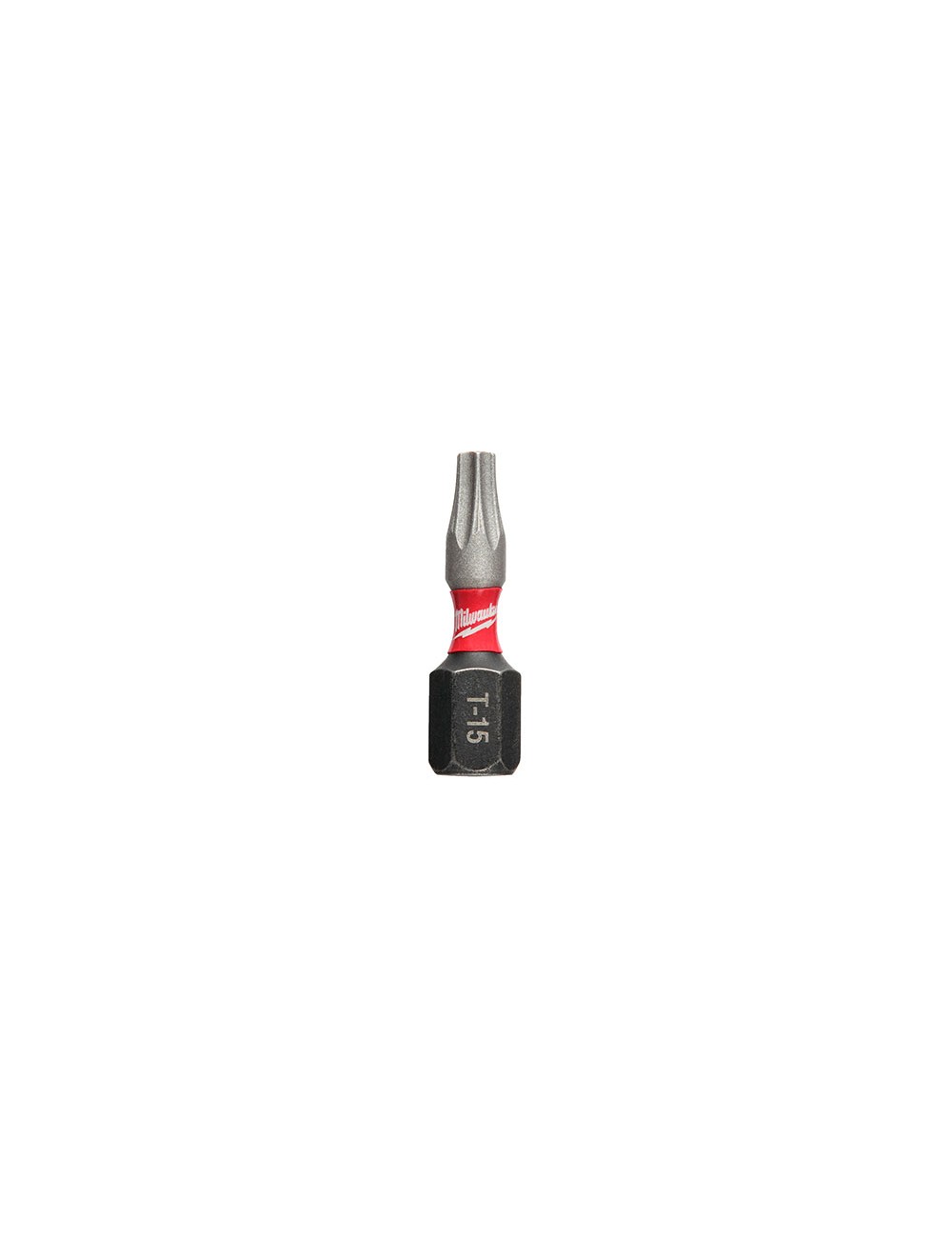 Foto de PUNTAS ATORNILLAR SCHOCKWAVE TORX T15X25mm 1/4" 2un. MILWAUKEE 