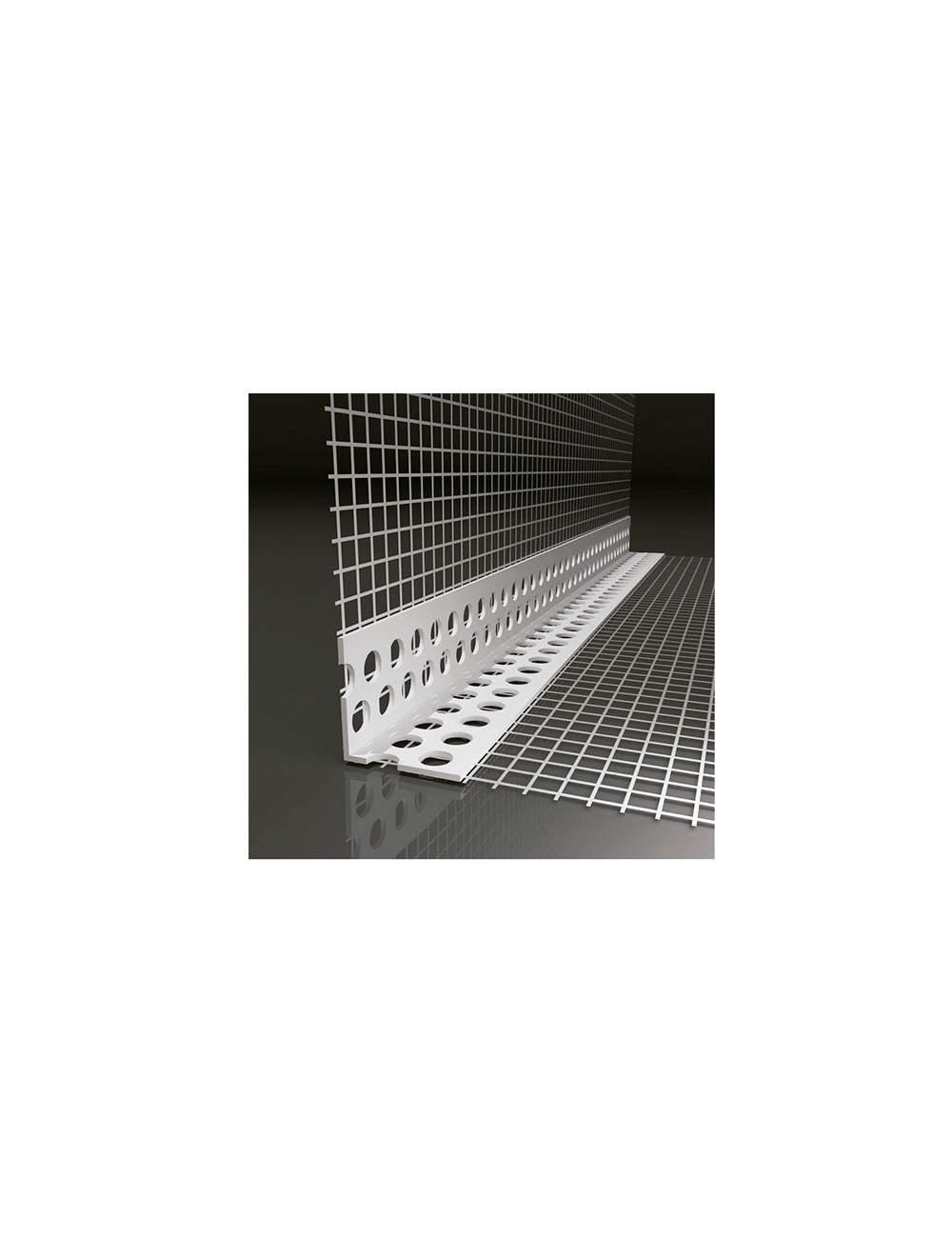 Foto de CANTONERA PVC C/MALLA FIBRA VIDRIO 8X12 2,5ml. 