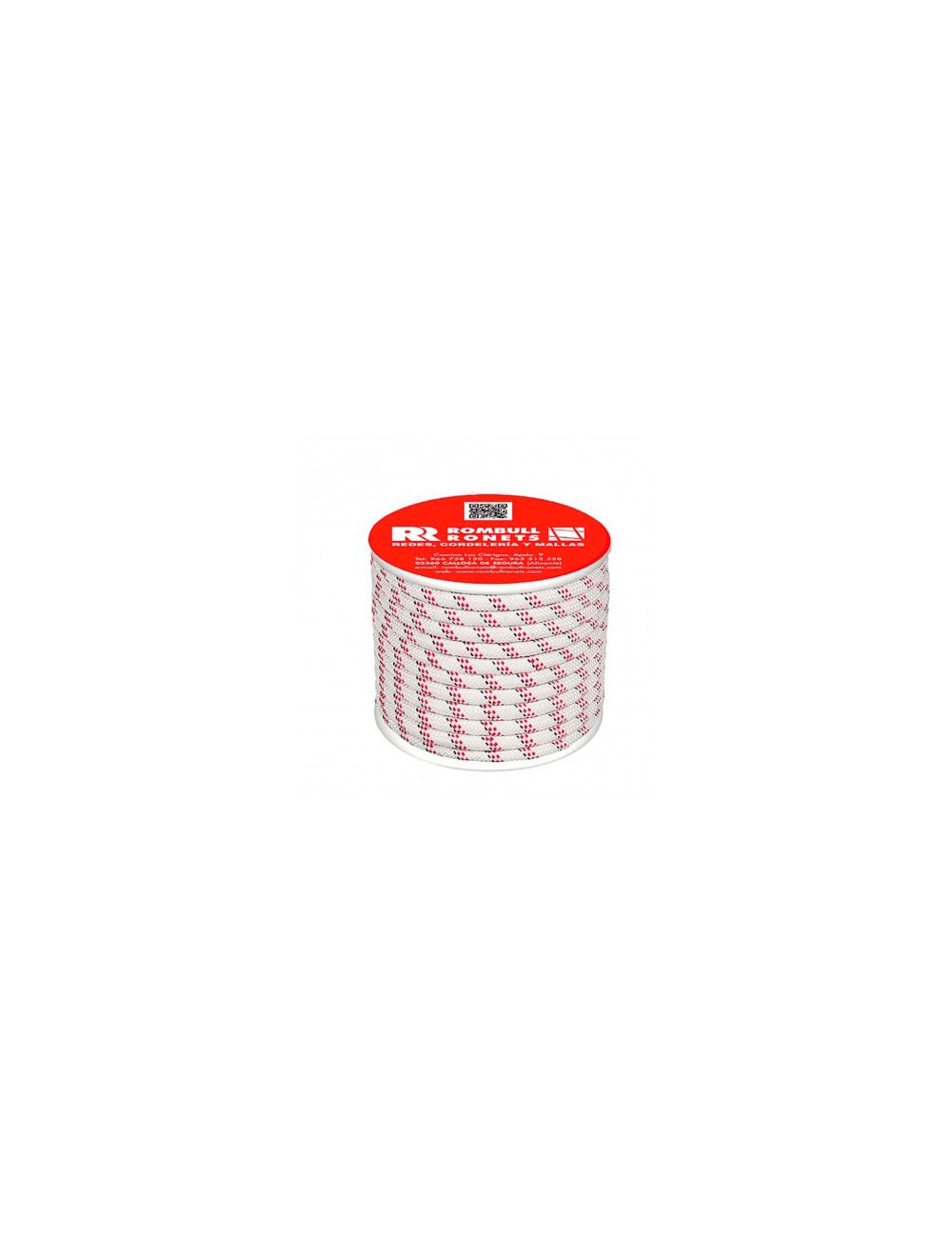 Foto de CARRETE CUERDA NYLON TRENZADO 12mm 15MT ROMBULL 