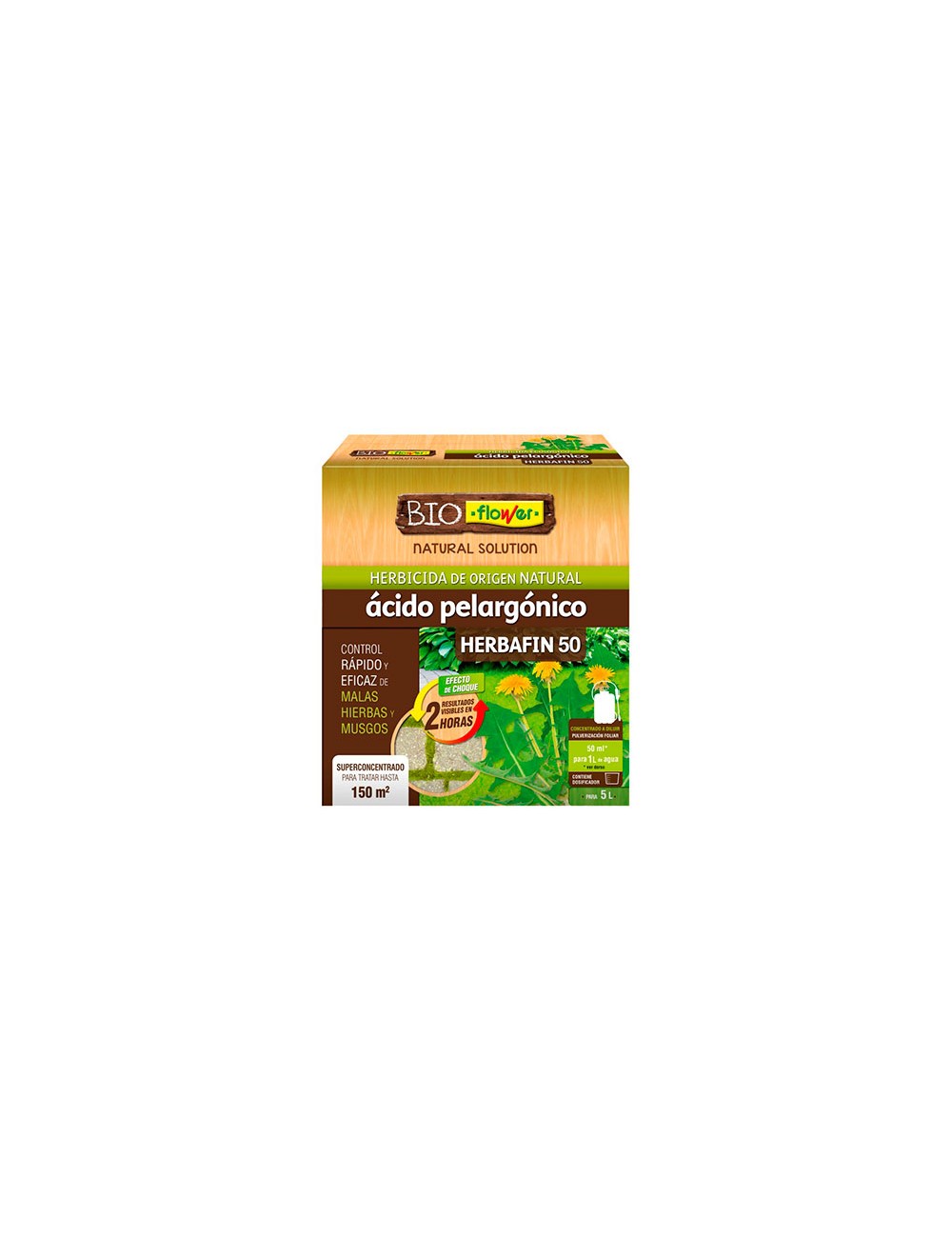 Foto de HERBICIDA ECOLOGICO HERBAFIN 50 FLOWERS 