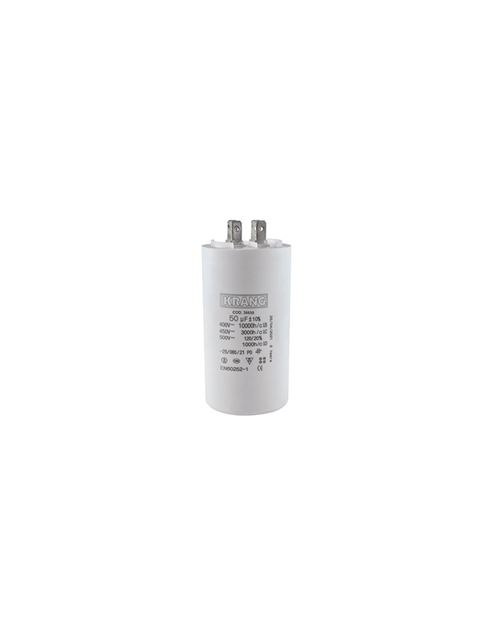 Foto de CONDENSADOR 50uF MOTOR 450Vac  