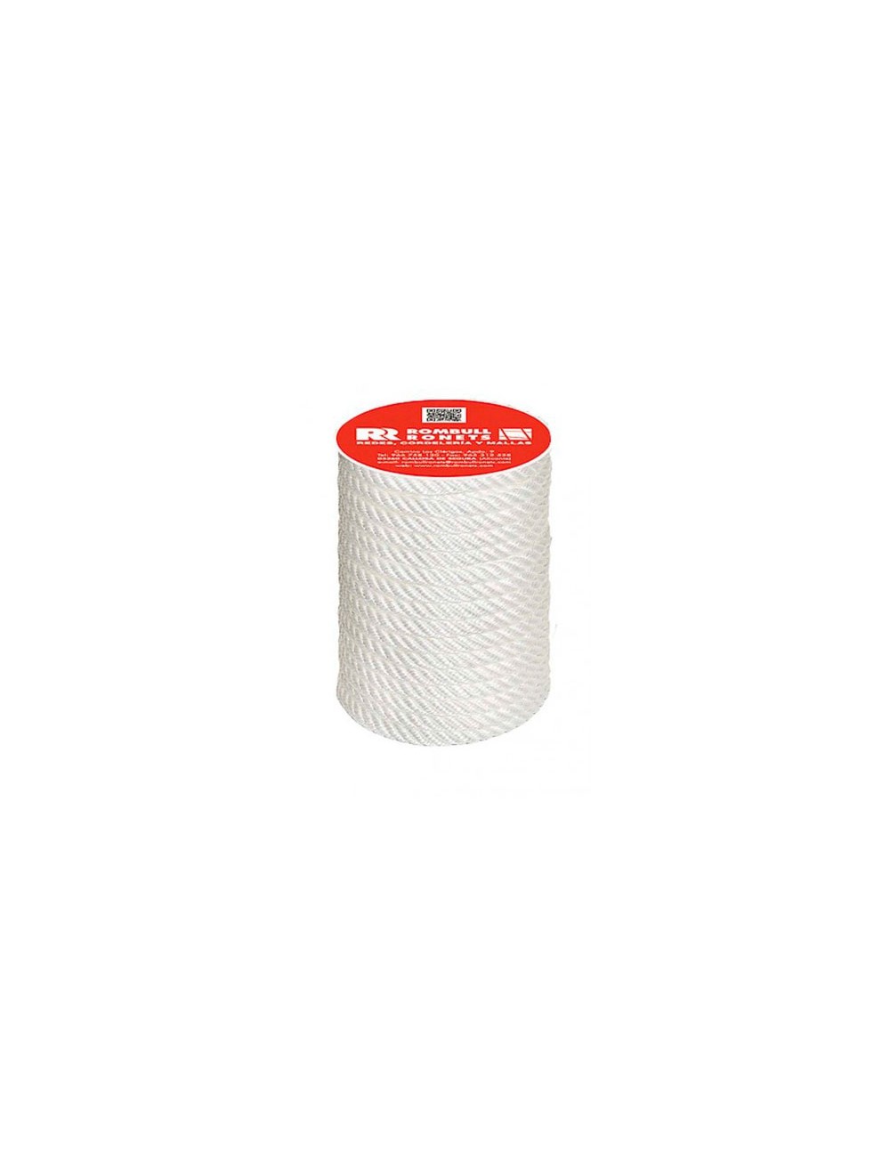 Foto de CARRETE CUERDA CABLEADA PP 4 CABOS 10mm 25MT ROMBULL 