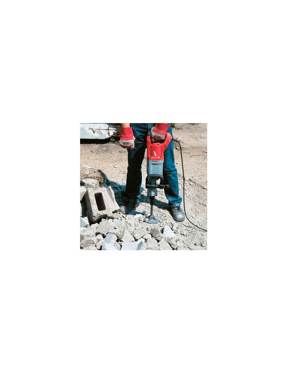 Foto de MARTILLO DEMOLEDOR K 900 S SDSMAX 10kg MILWAUKEE 