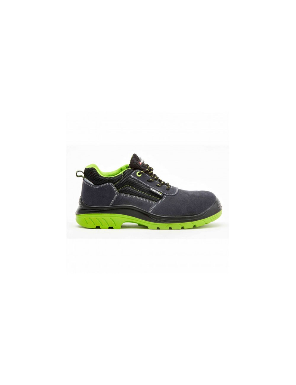 Foto de ZAPATOS SERRAJE NON METAL GRIS/VERDE FLUOR S1PS BELLOTA Nº45 