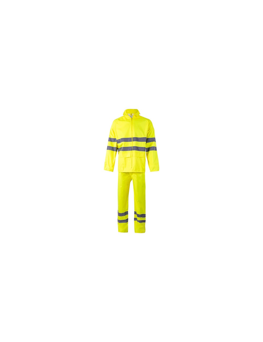 Foto de TRAJE AGUA LLUVIA AMARILLO FLUOR T-XXL 
