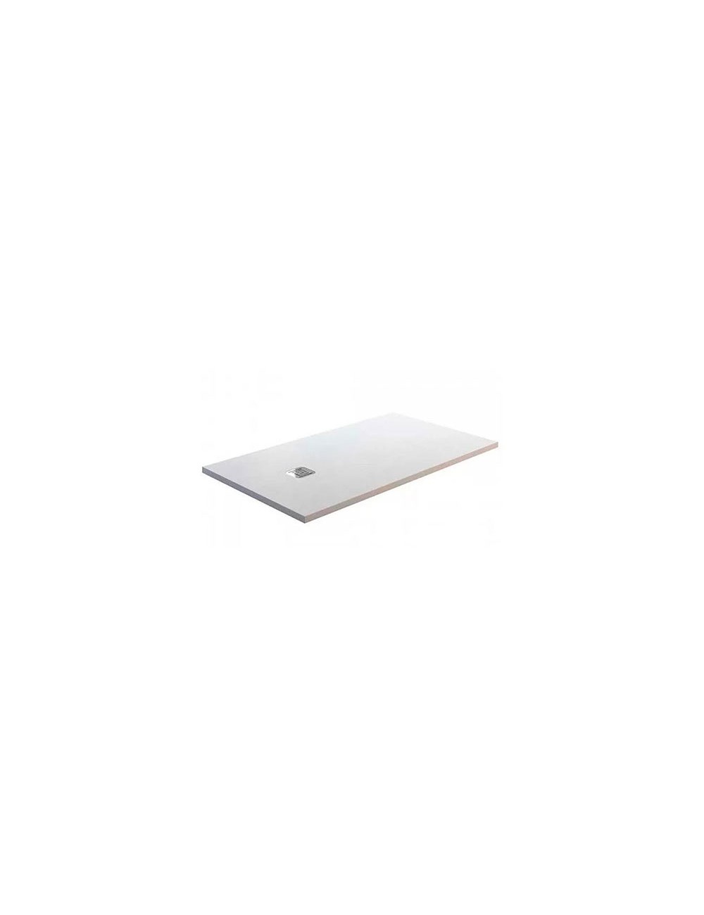 Foto de PLATO DUCHA KOBE 170X90 RESINA PIZARRA BLANCO C/DES. 