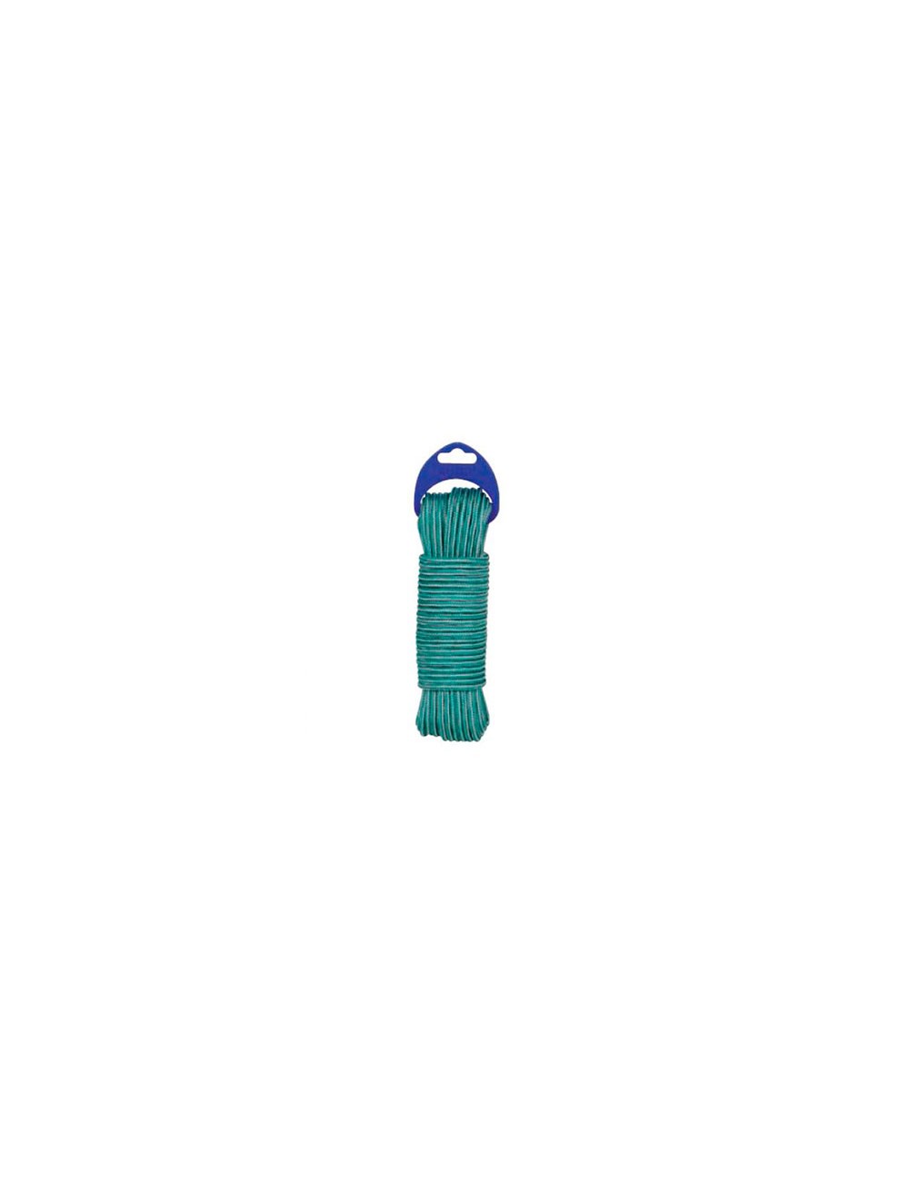 Foto de BLIS CORDEL POLIPROPILENO ALMA TEXTURADA BLANCO-VERDE 4mm 25mt 
