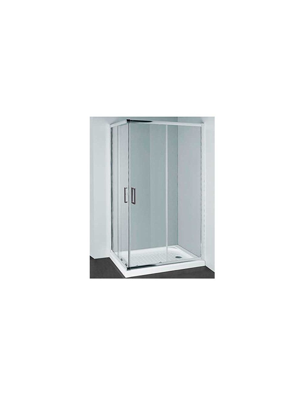 Foto de AURORA FIJO MAMPARA DUCHA 90X200 CRISTAL TRANSP. EC TLD dc 