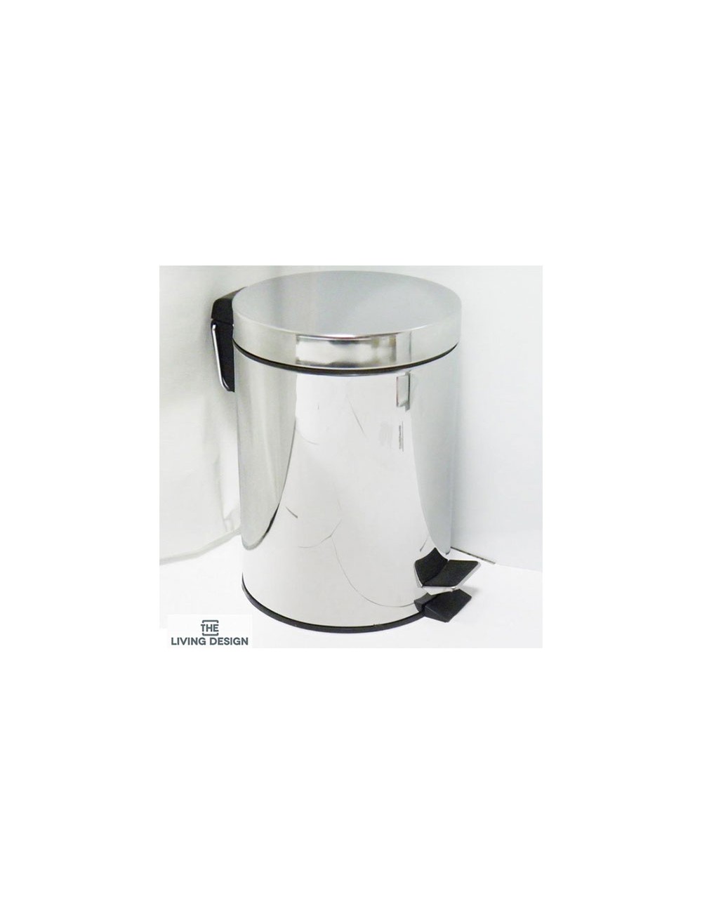 Foto de PAPELERA BAÑO PEDAL 5L INOXIDABLE TLD 