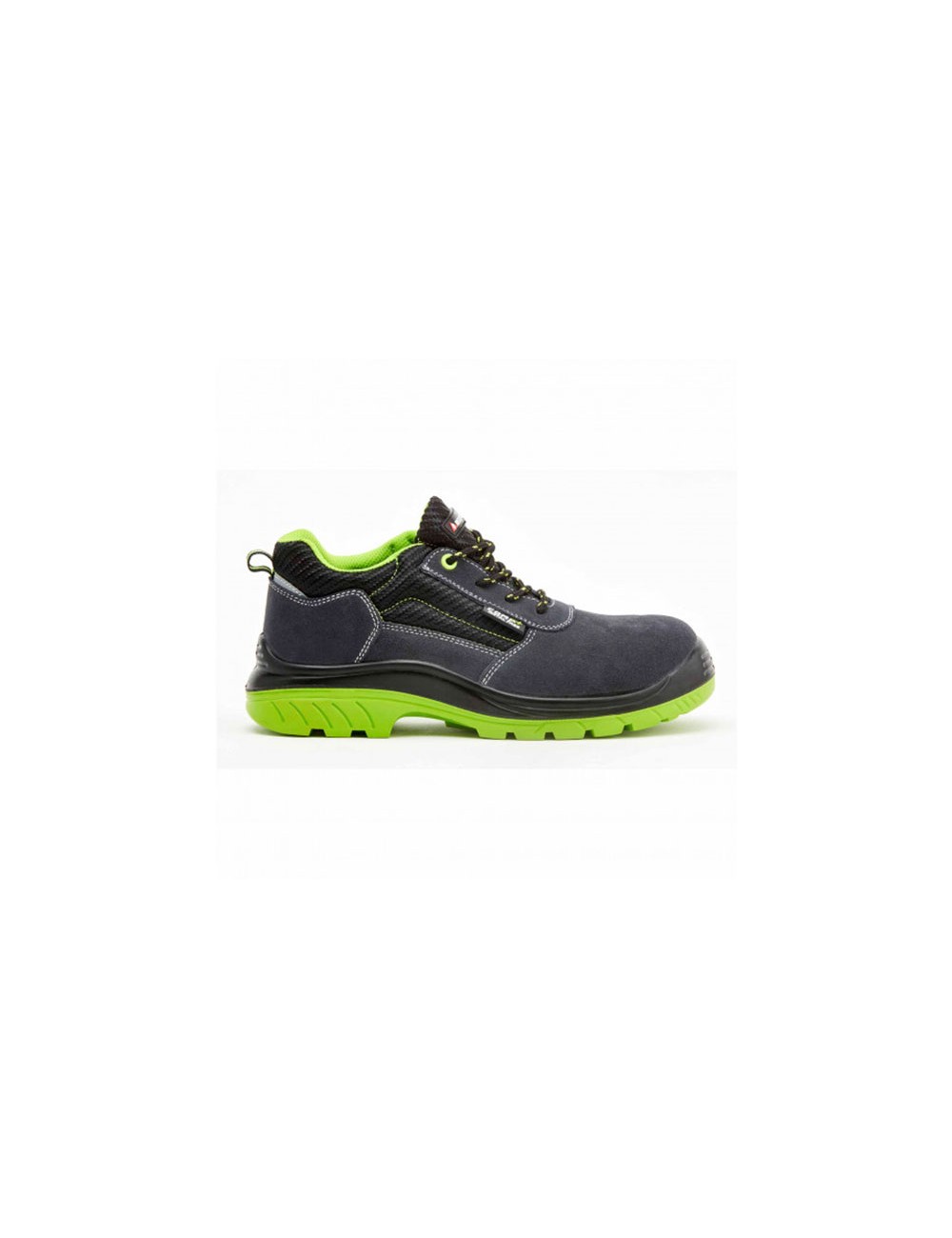 Foto de ZAPATOS SERRAJE NON METAL GRIS/VERDE FLUOR S1PS BELLOTA Nº44 