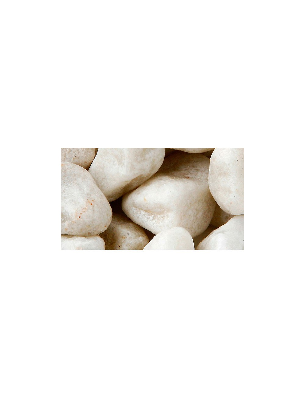 Foto de SACO MARMOL CANTO RODADO BLANCO 20/40 25kg BIGMAT 