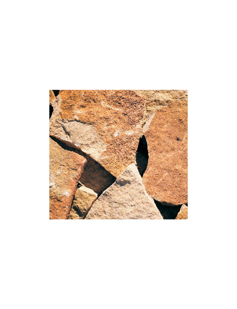 Foto de M2. PIEDRA RUSTICA AMARILLA IRREGULAR 