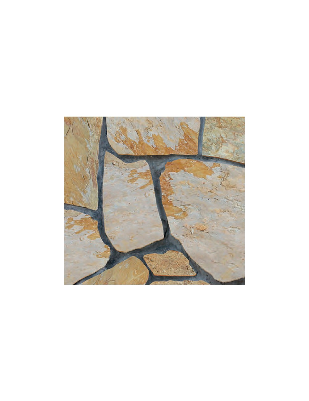 Foto de M2. PIZARRA RUSTICA MARRON IRREGULAR 