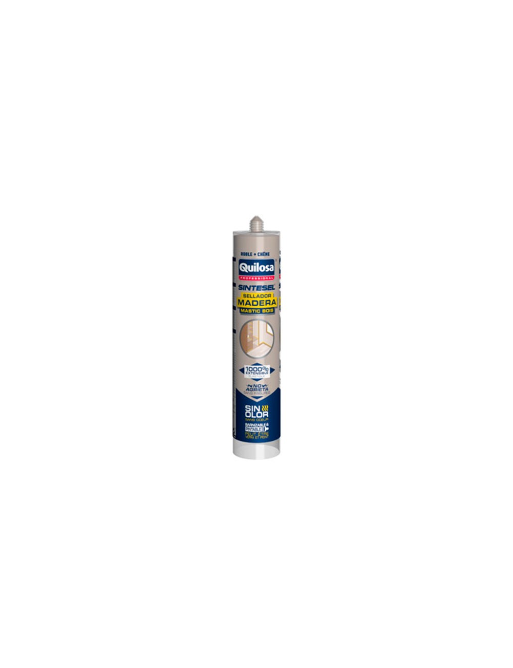 Foto de CARTUCHO SELLADOR MADERA ROBLE 300ML QUILOSA 