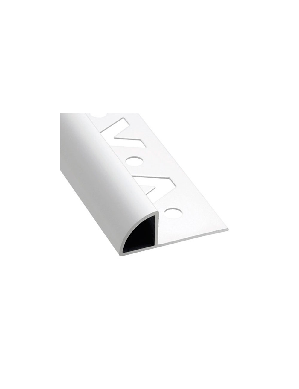 Foto de BARRA GUARDACANTO ALUMINIO PLATA MATE 12mm 250cm 