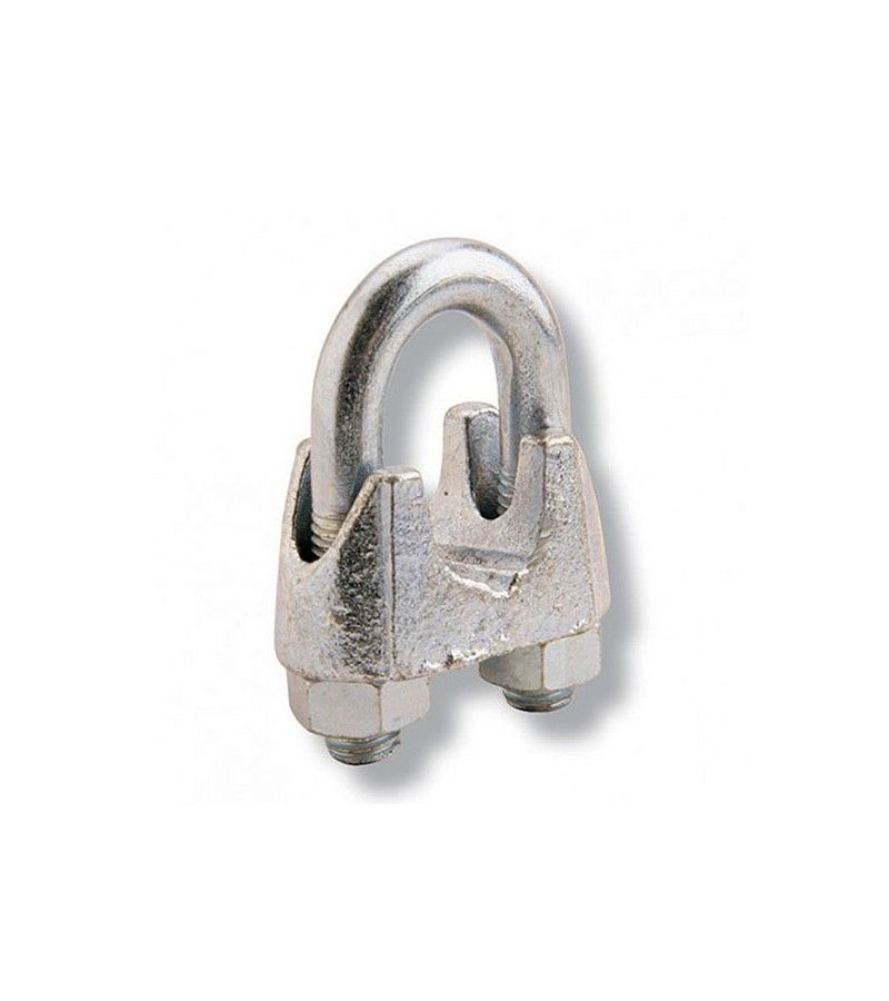 Foto de SUJETACABLE GALVANIZADO 5mm Foto de SUJETACABLE GALVANIZADO 5mm