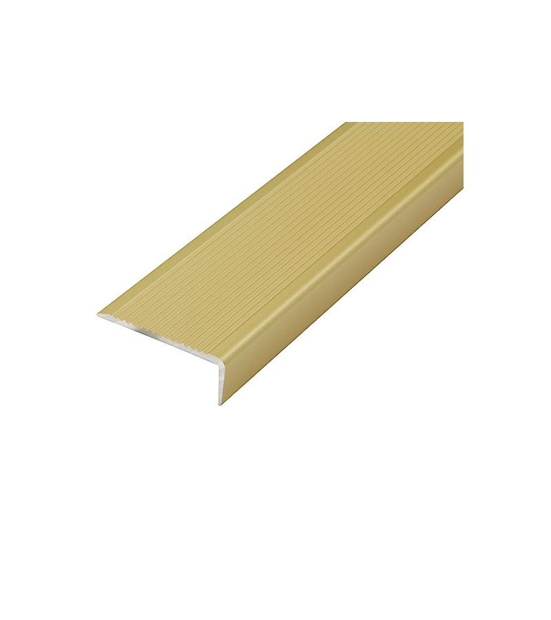 Foto de ANGULO PELDAÑO ALUMINIO 250X40X15 PLATA 