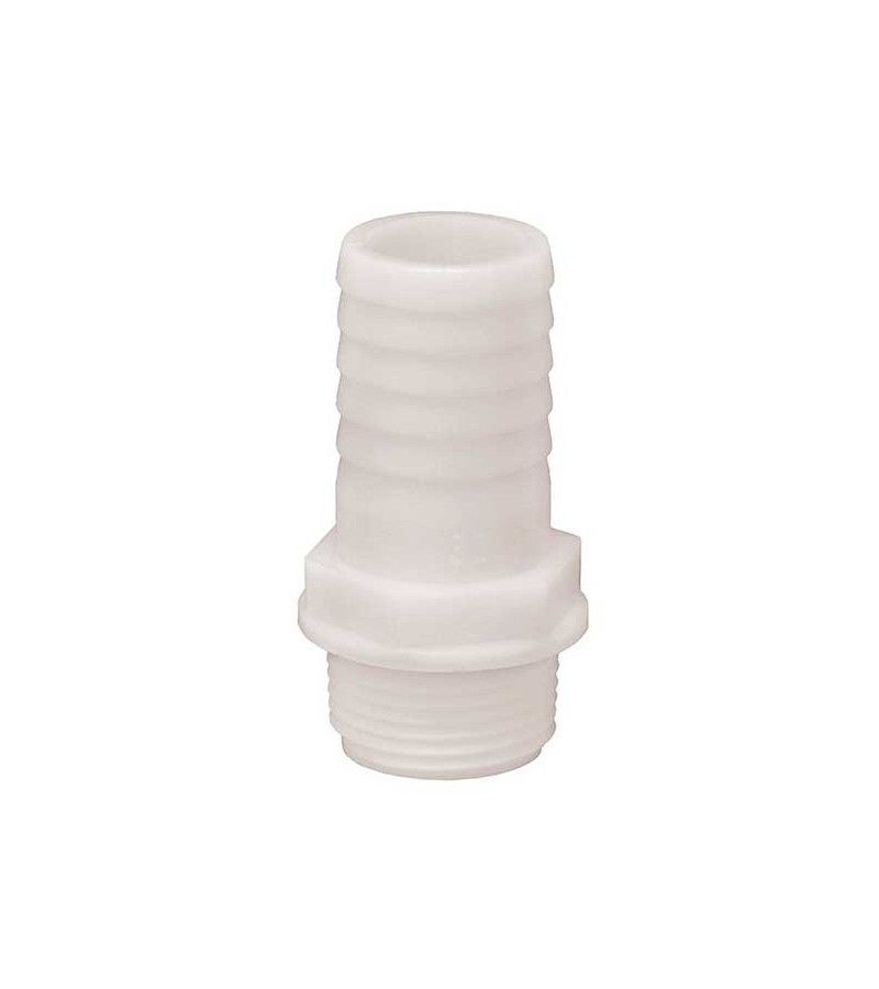 Foto de RACOR MACHO NYLON 40mm AQUA 