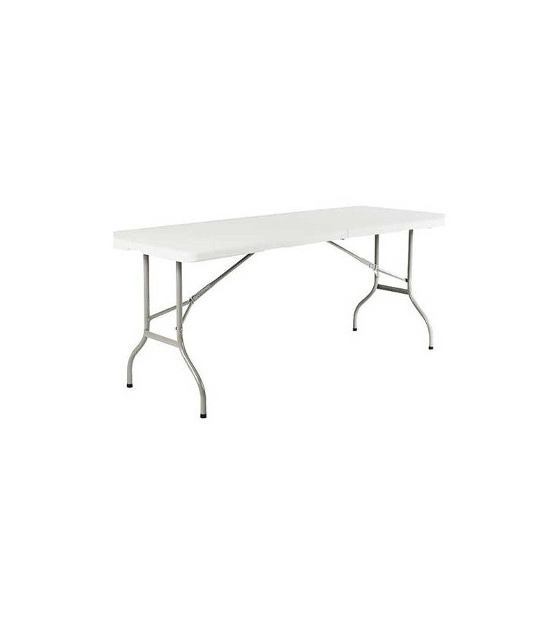 Foto de MESA PLEGABLE RESINA/ACERO FUNNY 180X75X74 