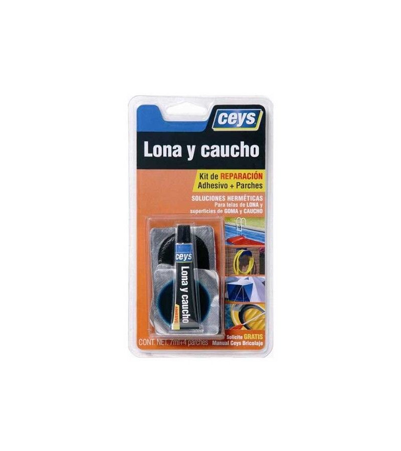 Foto de BLIS ADHESIVO REPARADOR LONA CAUCHO 7ml+PARCHES CEYS 