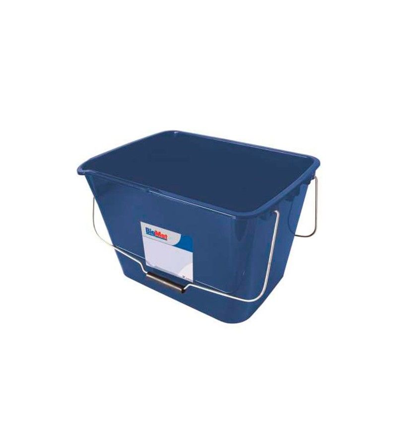 Foto de CUBETA PLASTICO PRO 16LT C/REJILLA PLASTICO BIGMAT 