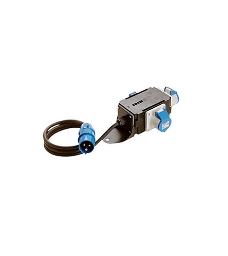 Foto de TRIPLE CETAC 16A 250V 2+T 1.30m 