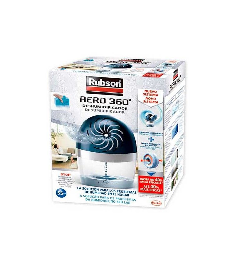Foto de DESHUMIFICADOR ANTIHUMEDAD AERO 360 + RECAMBIO RUBSON 