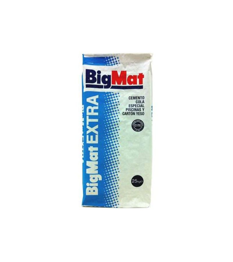 Foto de SACO CEMENTO COLA BIGMAT EXTRA BLANCO C1TE 25kg 