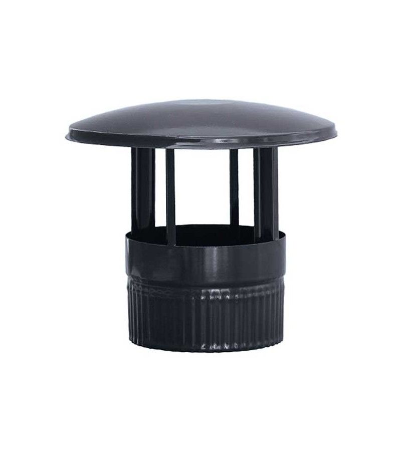 Foto de SOMBRERETE FIJO 150 VITRIFICADO NEGRO 