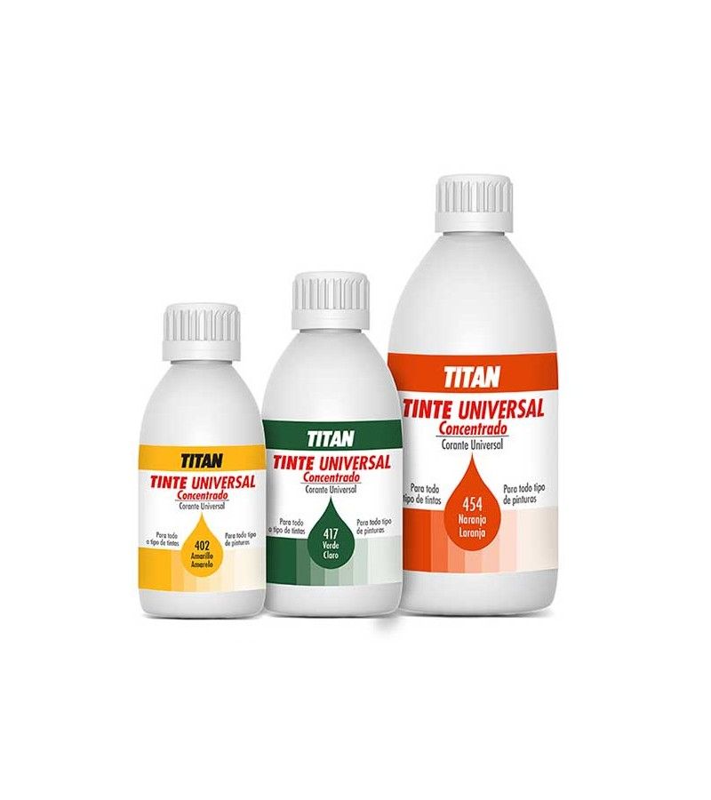 Foto de BOTE TINTE UNIVERSAL AMARILLO  0,50ML TITAN 