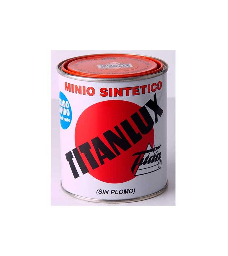 Foto de MINIO SINTETICO SIN PLOMO NARANJA 0,375L TITANLUX dc 