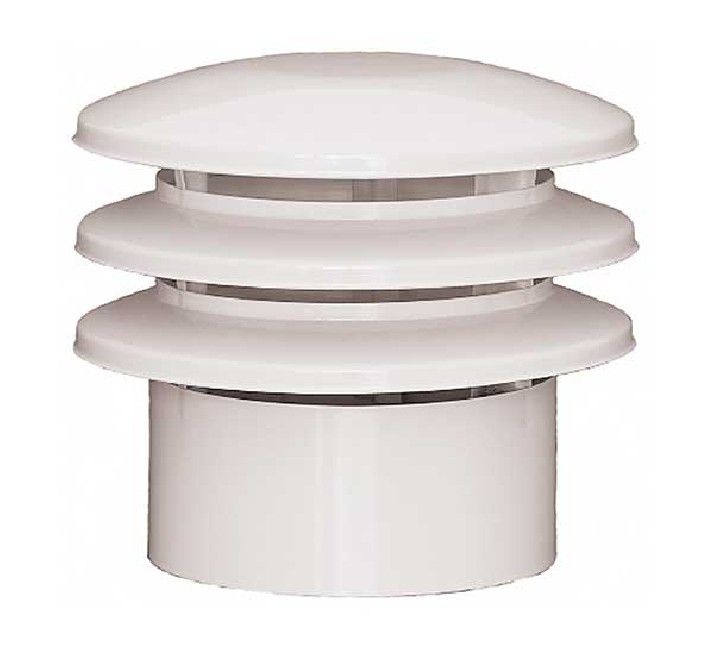 Defletor Aluminio DEFLECTOR 3 AROS ALUMINIO BLANCO 110