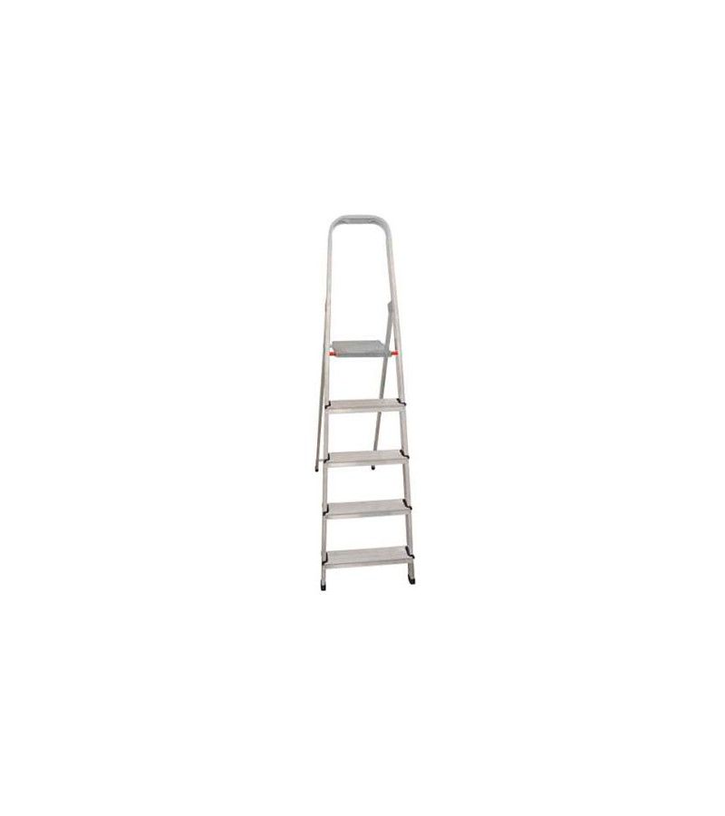 Foto de ESCALERA ALUMINIO 5 PELDAÑOS DOMESTICA BIGMAT 