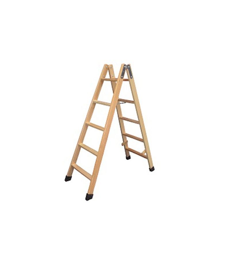 Foto de ESCALERA TIJERA MADERA 7 PELDAÑOS 2.00m 