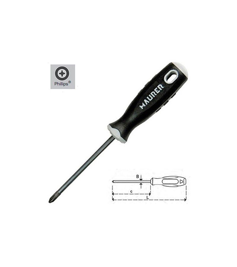 Foto de DESTORNILLADOR PHILLIPS PH1 1X38mm ALYCO 