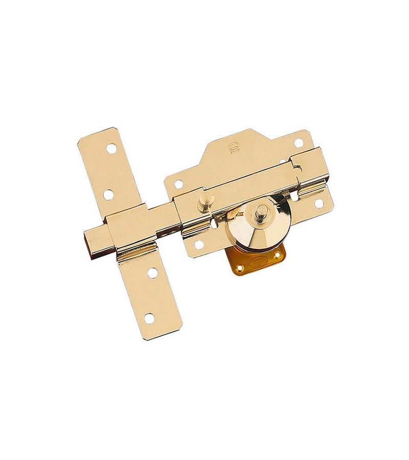 Foto de CERROJO SEGURIDAD 1-105X170 CROMADO  Foto de CERROJO SEGURIDAD 1-105X170 CROMADO