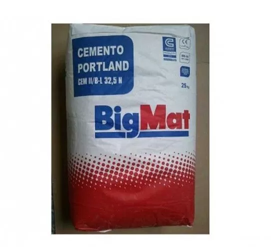 Foto de SACO CEMENTO 25Kg. IV/B (V) 32,5 N-SR BIGMAT 