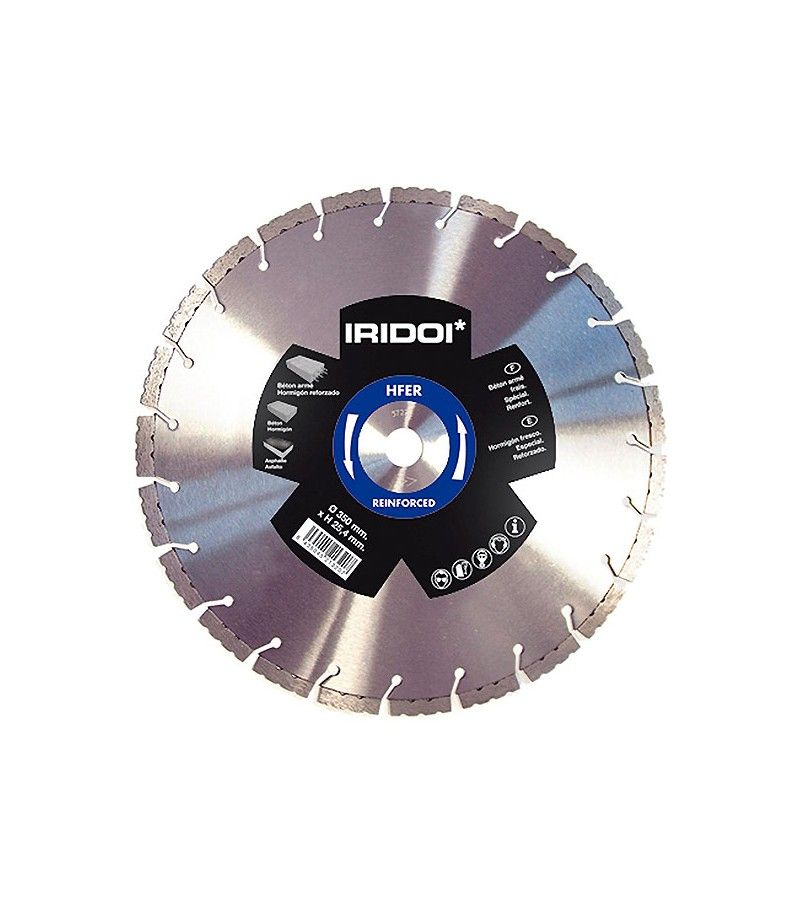 Foto de DISCO DIAMANTE HORMIGON VIEJO Y ASFALTO 350mm h10 